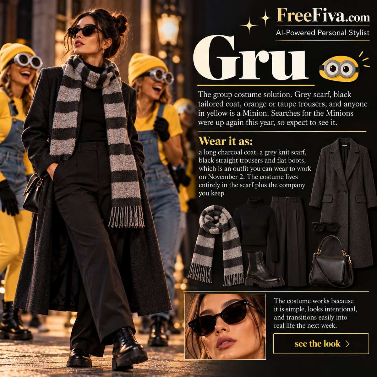 Gru Inspired Halloween Style Guide